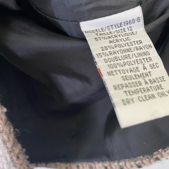 Vintage tweed style peacoat blazer - Picture 3 of 10